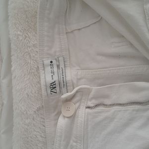 Zara marine straight leg jeans